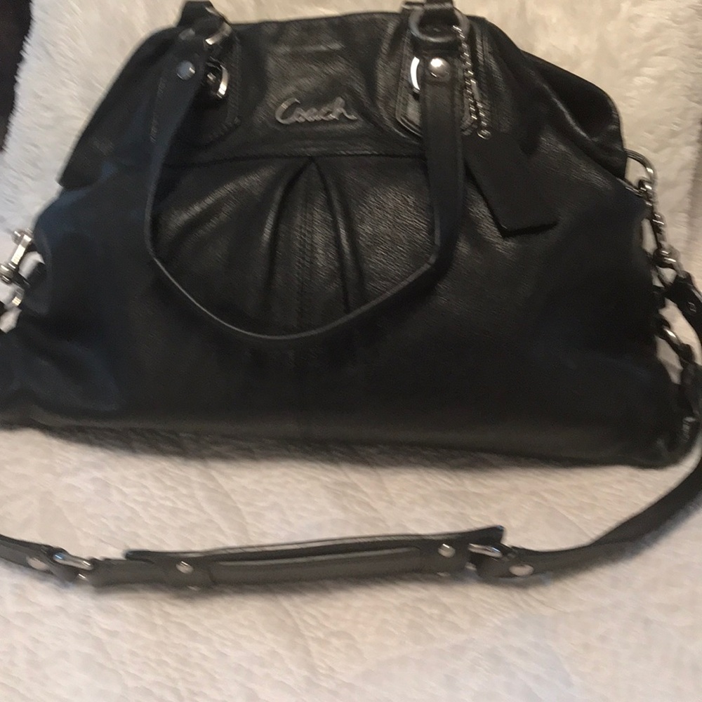 Coach leather satchel